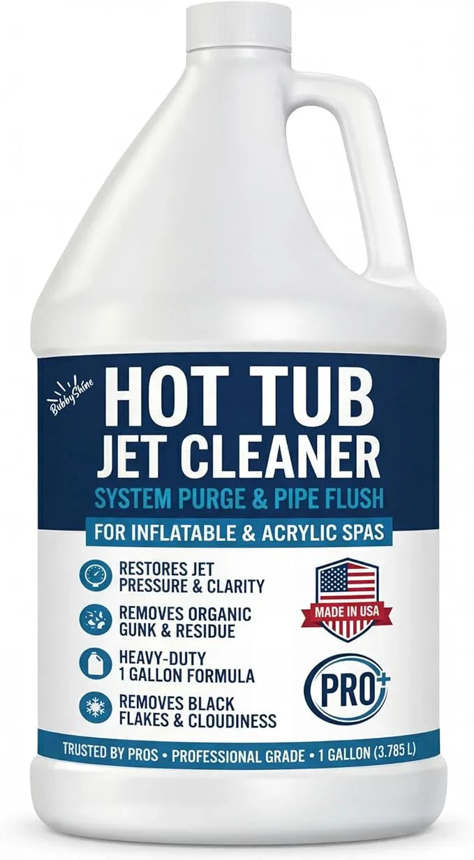 Hot Tub Jet Cleaner & Spa Line Flush – Deep Plumbing & Pipe Purge – Hot Tub System Flush Cleaner for Jets, Lines & Tubes – Designed to Remove Sludge, Grime & Yuck – Made in USA – 1 Gallon - NeatNest