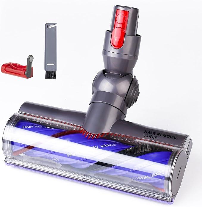 Quick-Release Replacement Vacuum Head Compatible with Dyson V7,V8, V10,V11,V15 Cordless Vacuum Cleaners, Upgrade Anti-Tangle Replacement Head for Carpets Rugs - NeatNest