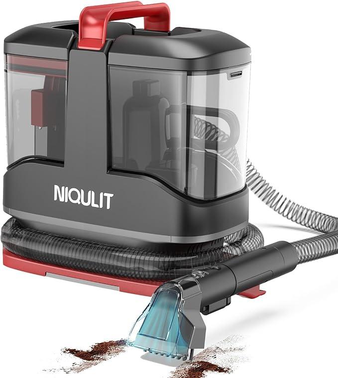 Portable Carpet and Upholstery Cleaner Machine -15Kpa Strong Suction for Rug, Couch, Car, Pet Stain, Furniture Cleaner for Home - NeatNest