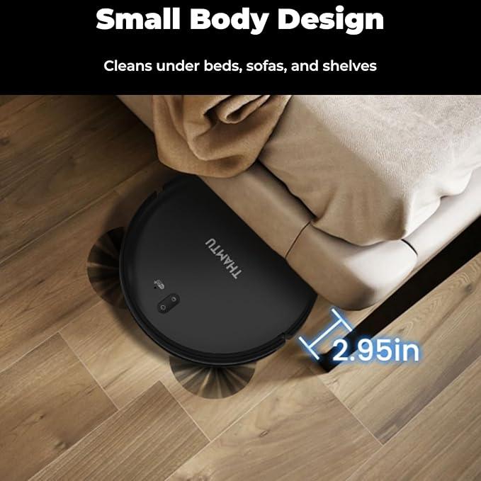 Robot Vacuum with Smart Navigation, Vacuum and Mop 2-in-1 Powerful Suction Pet Vacuum with APP/Voice Control Good for Pet Hair, Hard Floor, Compatible with Alexa - NeatNest