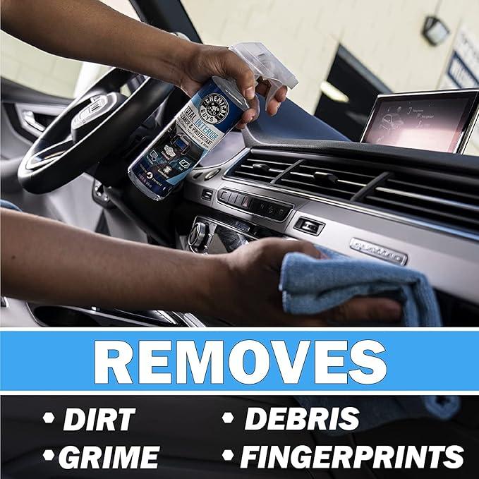 Chemical Guys Total Interior Cleaner & Protectant – Chemical Guys Interior Cleaner, Cleans & Protects Leather, Vinyl, Plastic, Rubber, Glass with a Streak-Free Finish — Cars, Trucks, SUVs, RVs, 32 oz - NeatNest