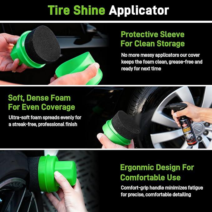 7PCS Car Wheel Brush Kit – XINDELL Rim & Tire Cleaning Brush Set, Scratch-Free Wheel Cleaning Kit for Cars, Rims & Tires – Auto Detailing Brush Set with Soft/Hard Bristles - NeatNest