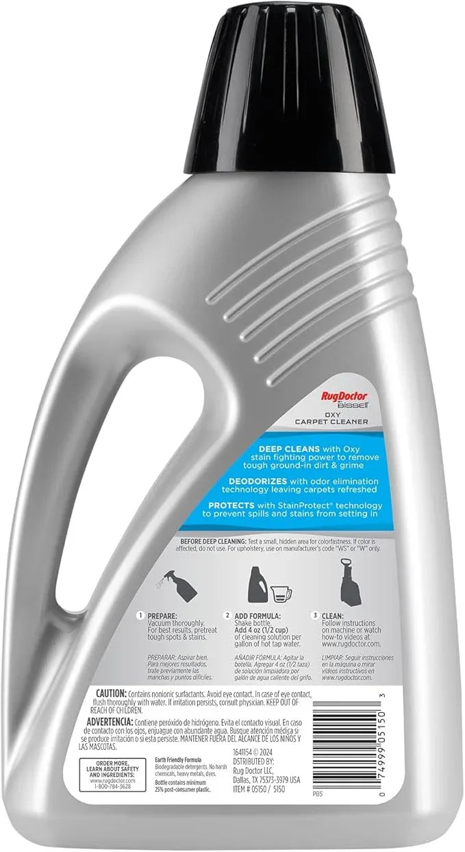 Rug Doctor by BISSELL Professional Triple Action Oxy Deep Carpet Cleaner 48oz - NeatNest