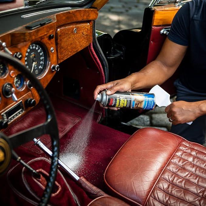 Stoner Car Care 99056 Interior Detailing 8-Piece Kit Includes Carpet and Upholstery Cleaner, Leather Cleaner, Trim Shine, Trim Clean, Premium Glass Cleaner, Power Clean, and Two Microfibers - NeatNest