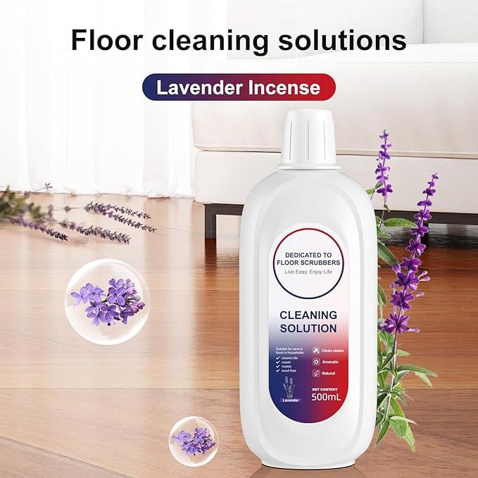 Floor Cleaning Solution Compatible With Tineco, Deep Cleans for Multiple Hard Floors, Suitable With All Robot Vacuums with Mopping and Cordless Wet/Dry Vacuum Mop Cleaner (Lavender 1 Bottle) - NeatNest