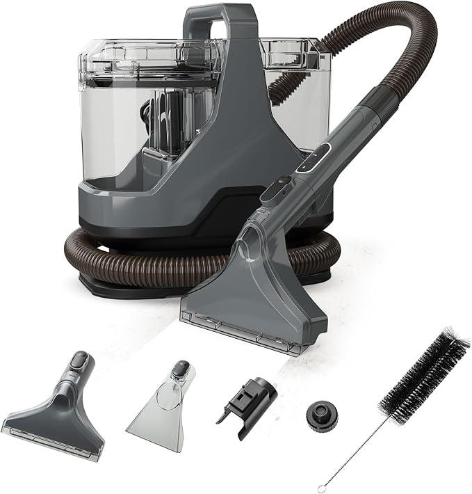 ARLIME Carpet Cleaner Machine, 600W Deep Pet Stain Remover with Water Spray, 15Kpa Powerful Suction, Dual Water Tank, Portable Upholstery Spot Cleaner for Couch, Car Seat, Mattress, Rug & Curtain - NeatNest
