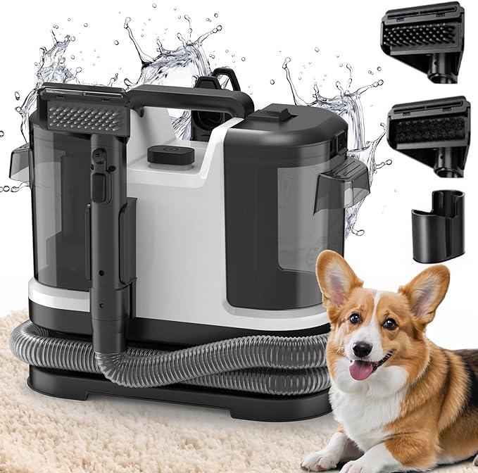 Portable Carpet & Upholstery Cleaner, Deep Cleaning for Rugs, Couch, Car Interiors Stains, Pet & Family Friendly, 120V - NeatNest