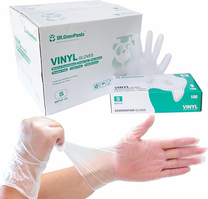 Clear Vinyl Food Safe Disposable Gloves Latex Free Powder Free for Food Prep Handling Cooking Cleaning - NeatNest