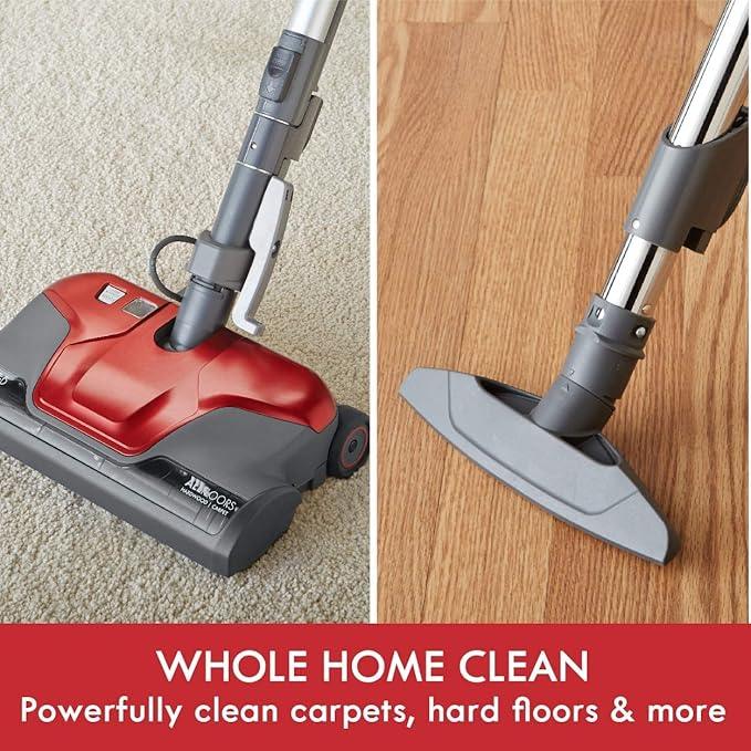 Kenmore 81414 Bagged Canister Vacuum Cleaning Tools, 400 Series + Telescoping Wand, Red - NeatNest