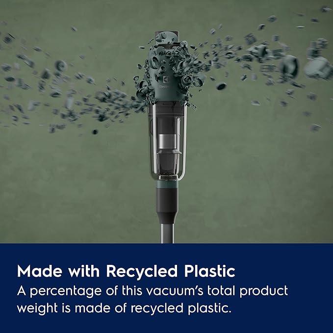 Electrolux Ultimate700 Cordless Stick Vacuum with PowerPro Bristle Nozzle and High Suction Power, 50-Minute Run Time, 4 Power Modes, Ocean Green - NeatNest
