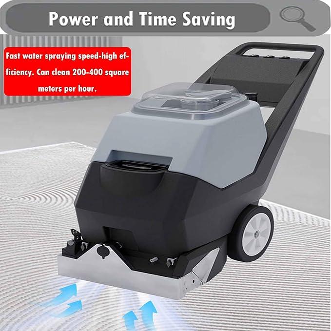 INTSUPERMAI Commercial Carpet Cleaning Machine Carpet Extractor Cleaner 3-in-1 Dry/Wet Cleaner Sofa Curtain Floor Cleaning Machine 70L Tank 110V - NeatNest