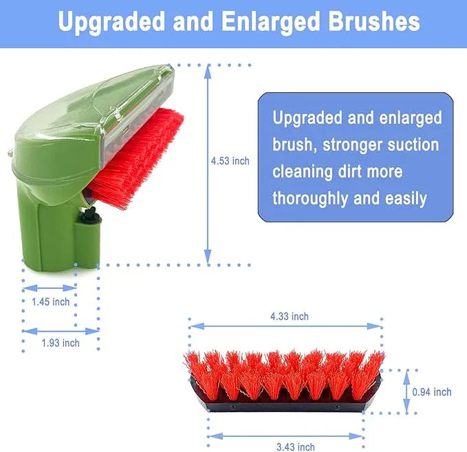Upgraded 1400B Little Green 5.3" Detachable Tough Stain Brush Tool Replacement for Bissell Little-Green Upright &Portable Carpet Cleaners for 1400B 4075 3860 1425 2458 3194 3353 Series,1+2 Brush,Green - NeatNest