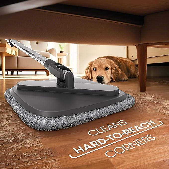 Mop and Bucket, Spin Mop with Separate Dirty Water System, Deep-Cleaning Mops for Floors, Versatile Mops for Walls - NeatNest