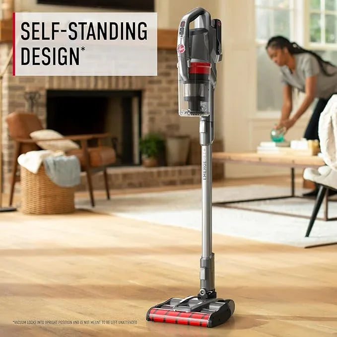 Hoover ONEPWR WindTunnel Emerge Pet Cordless Stick Vacuum Cleaner, Lightweight Stick Vac, Powerful and Quiet Cleaning, Self Standing, No Wall Mount Required, Cordless Vacuum Cleaners for Home Use - NeatNest
