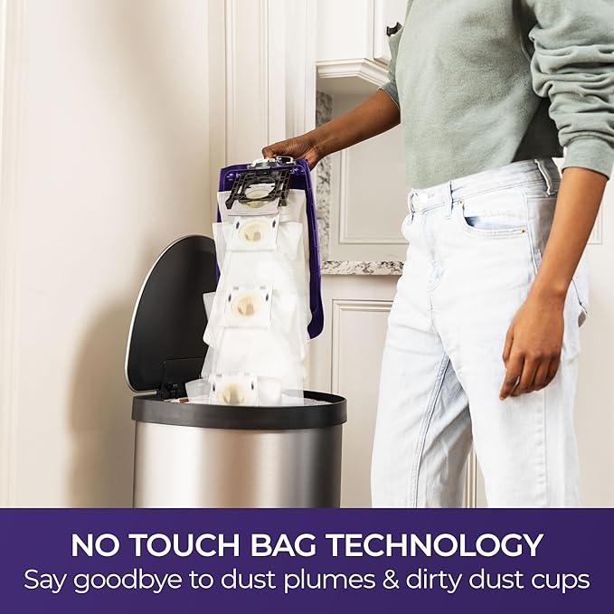 Kenmore BU4018 Intuition Bagged Upright Vacuum Lift-Up Carpet Cleaner 2-Motor Power Suction with HEPA Filter,3-in-1 Combination, Upholstery Tool for Hardwood Floor, Pet Hair, Purple - NeatNest