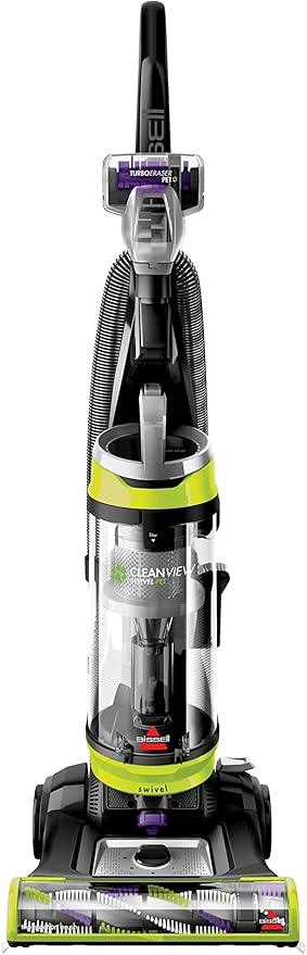 Bissell 2252 CleanView Swivel Upright Bagless Vacuum with Swivel Steering, Powerful Pet Hair Pick Up, Specialized Pet Tools, Large Capacity Dirt Tank, Easy Empty - NeatNest
