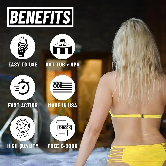 Hot Tub Metal Remover - Spa Metal Gone Hot Tub Cleaner, Metal Out Spa Remover for Hot Tub, Stain and Scale Control Cleaner Chemicals - NeatNest