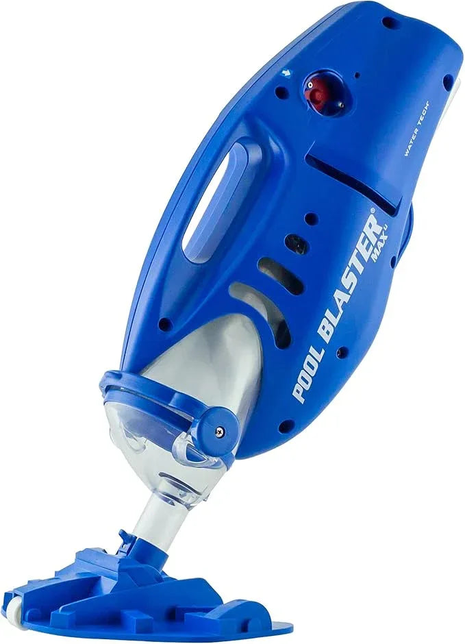 POOL BLASTER Max Cordless Pool Vacuum for Deep Cleaning & Strong Suction, Handheld Rechargeable Swimming Pool Cleaner for Inground and Above Ground Pools, Hoseless Pool Vac by Water Tech - NeatNest