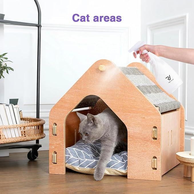 Raki Venus Kennel and cat bed Stain Removers Pet Stain Deodorizing eliminating residual pet urine odors on carpets, floors, and wall corners 100Tablets - NeatNest
