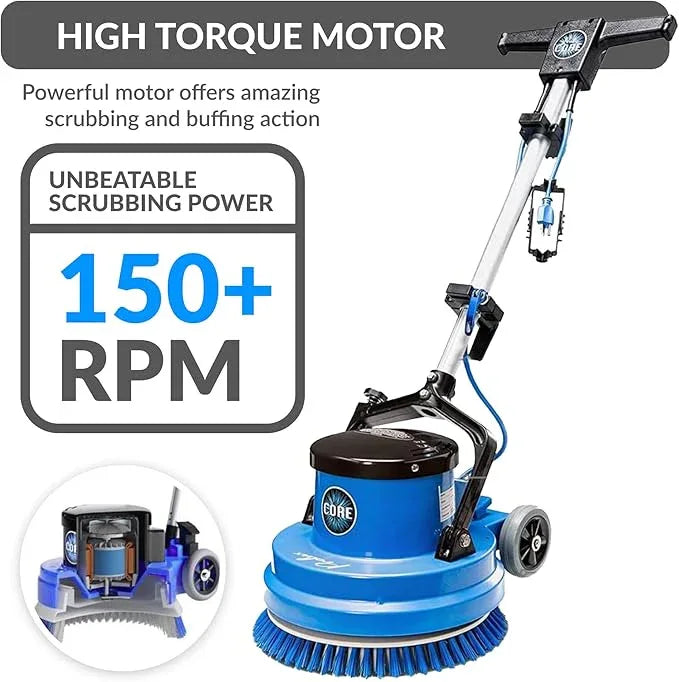 Prolux Core Heavy Duty 15 inch Floor Buffer Scrubber and Polisher Cleaning Machine - All floor surfaces - NeatNest