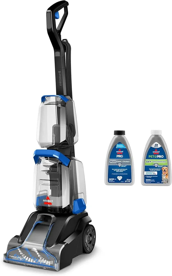 BISSELL TurboClean, Upright Carpet Cleaner, Pro Max Clean & Protect + Oxy Urine Eliminator Formula Included, 3952 - NeatNest