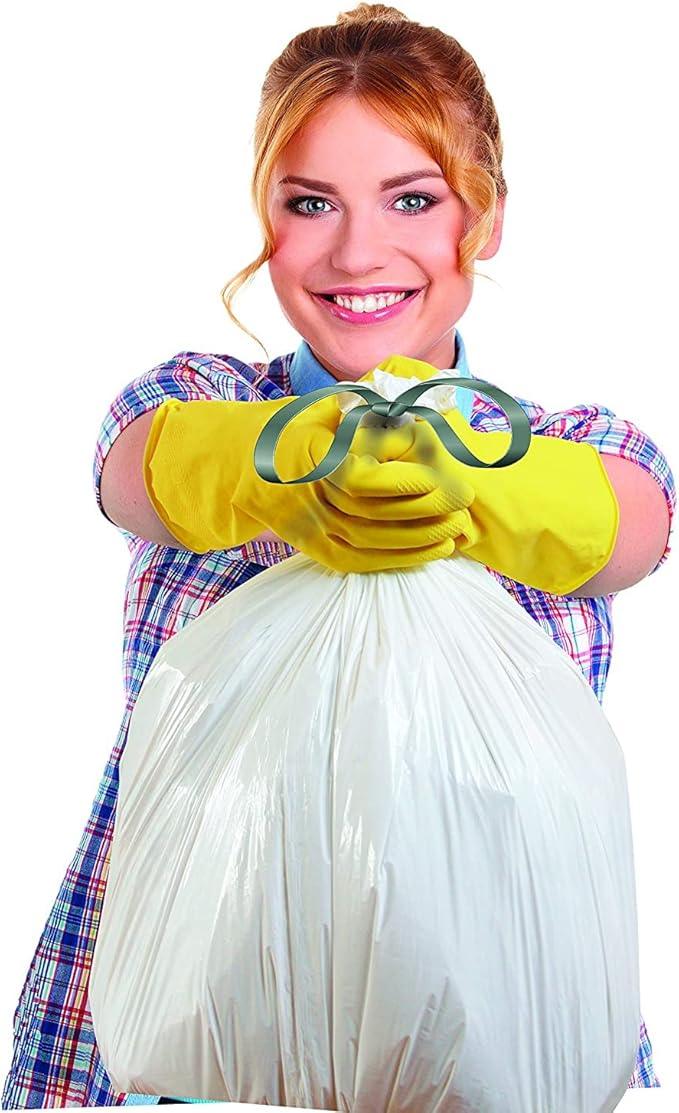 Ultrasac 13 Gallon 1.2 MIL White Drawstring Trash Bags - 24.25" x 31.5" - Pack of 120 - Fits simplehuman P - NeatNest