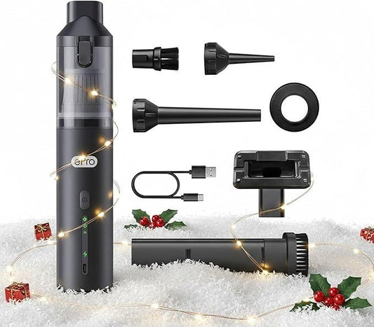 EV1396 Cordless Handheld Vacuum Cleaner - 100W 16000Pa Powerful Suction, 14-24min Runtime, Multi-Nozzles & Floor Brush for Home, Car & Narrow Spaces - NeatNest