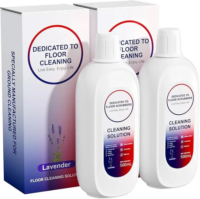 Floor Cleaning Solution Compatible With Tineco, Deep Cleans for Multiple Hard Floors, Suitable With All Robot Vacuums with Mopping and Cordless Wet/Dry Vacuum Mop Cleaner (New Lavender 2 Bottle) - NeatNest