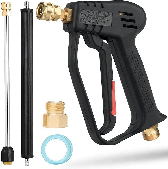 McKillans® Pressure Washer Gun Replacement M22 Inlet with Extension with 1/4” Quick Connector Coupler - NeatNest
