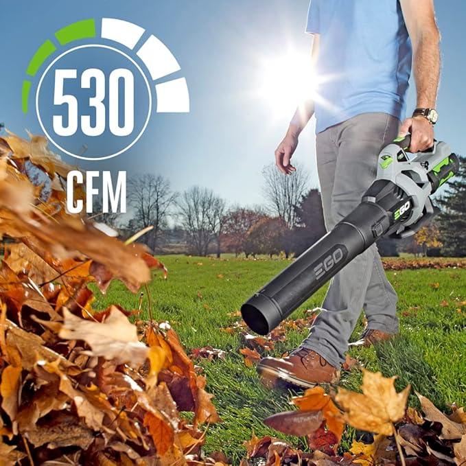 EGO POWER+ Leaf Blower, Cordless Electric 530 CFM, Includes 56V 2.5Ah Battery and Charger - LB5302 - NeatNest