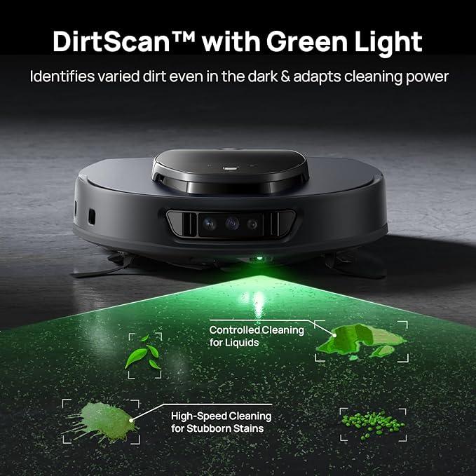 3i S10 Ultra Robot Vacuum and Mop with WaterRecycle System, 18000Pa Suction, Self-Cleaning Extendable Roller Mop, Auto Mop Washing & Drying, Self-Emptying & Refilling, Ai Obstacle Avoidance - NeatNest