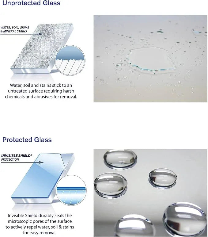 Invisible Shield Glass & Surface Cleaner 32 fl. oz. Cleans and Protects on multi surfaces by UNELKO- Clean-X (3) - NeatNest