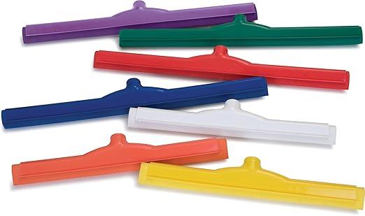 SPARTA 4156768 Plastic Double Foam Squeegee, Commercial Squeegee With Durable Contruction For Cleaning, Commercial, Residential, 18 Inches, Purple, (Pack of 6) - NeatNest