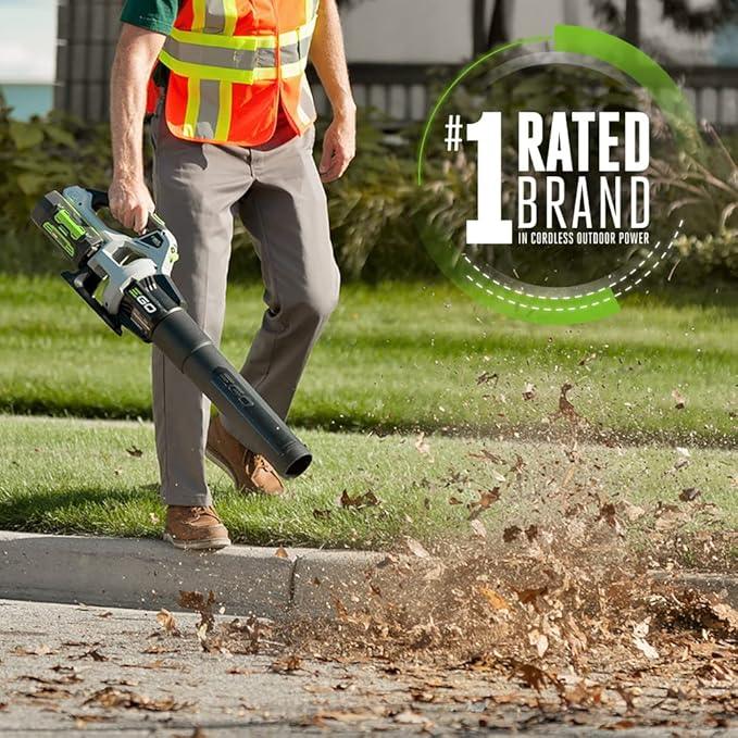 EGO POWER+ Leaf Blower, Cordless Electric 530 CFM, Includes 56V 2.5Ah Battery and Charger - LB5302 - NeatNest
