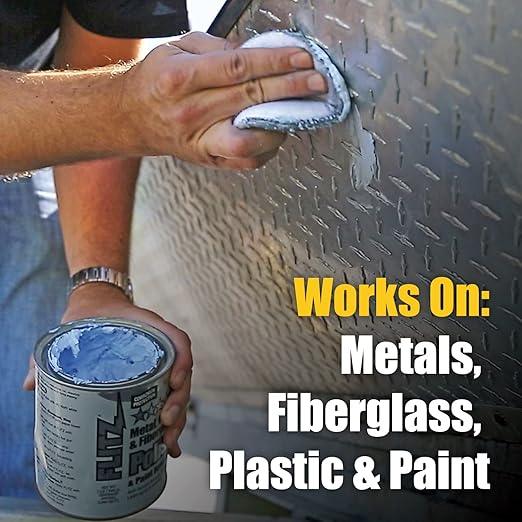 Flitz Car Buffing Kit (Ultra) - USA-Made Car Care Kits for Vehicles - Includes 2lbs Polish, 16oz Ceramic Sealant, 3", 5" and 7" BuffBalls & 4 Microfiber Cleaning Cloths - Exterior Auto Restoration Set - NeatNest