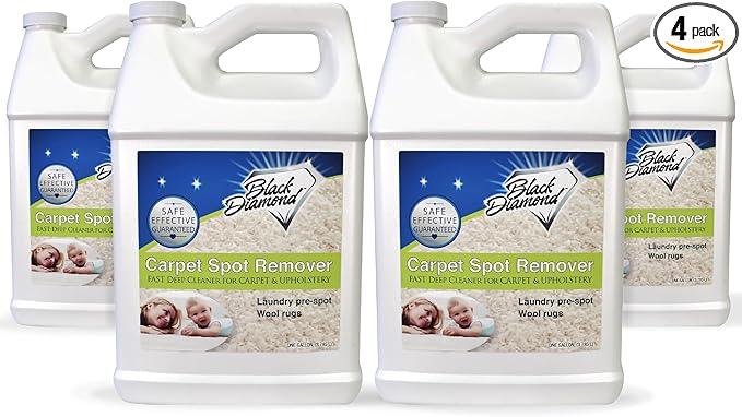 Black Diamond Stoneworks carpet and upholstery cleaner: this fast acting deep cleaning spot and stain remover spray also works great on rugs, couches, and car seats. (4-gallons) - NeatNest