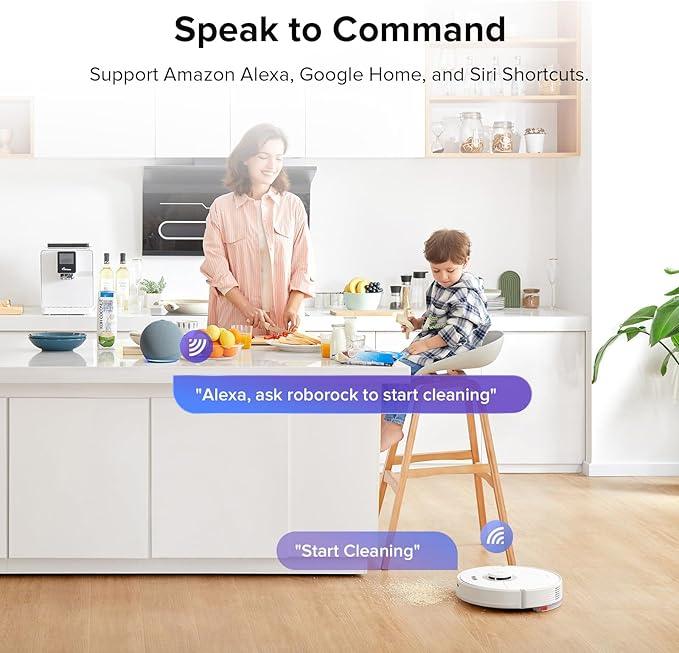 roborock Q7 Max Robot Vacuum and Mop Combo, 30-Level Water Flow Control, 4200Pa Suction, PreciSense LiDAR Navigation, No-Go Zone, No-Mop Zone, App & Voice Control, Ideal for Pet Hair - NeatNest