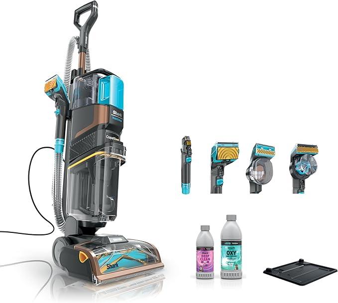 Shark Carpet Xpert Hair Pro with Stain Striker, Upright Carpet, Area Rug & Upholstery Cleaner, Carpet Shampooer, 4 Tools, Copper, EX301 - NeatNest
