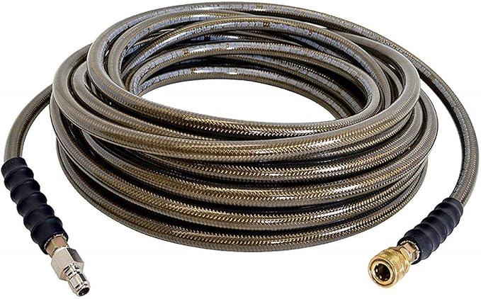 Simpson Cleaning 41030 Monster Series 4500 PSI Pressure Washer Hose, Cold Water Use, 3/8 Inch by 100 Feet, 100-Foot, Brown - NeatNest