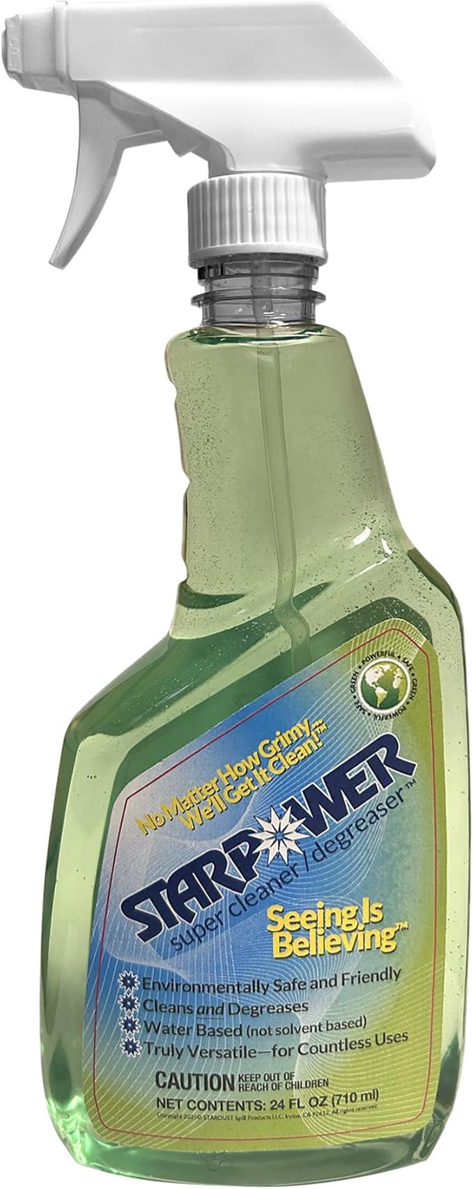 STARPOWER Heavy Duty All Purpose Multi Surface Grease, Oil, Grime Remover, 24 Ounces - NeatNest