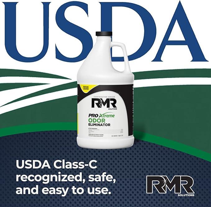 RMR PRO-Xtreme Odor Eliminator, Commercial-Strength Formula, Naturally Destroys Odors, Organic Solution, Tackles The Worst Odors, No Masking or Cover-Up Fragrances, Safe and Easy to Use, 1 Gallon - NeatNest