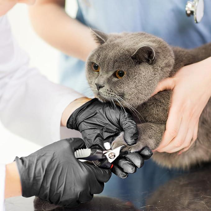 Disposable Gloves Medium, Nitrile and Vinyl Blend Latex Free Gloves, 4 Mil,1000 Pc. Food Grade Glove for Cleaning, Food Prep, Hair Dye, Tattoo, Black - NeatNest