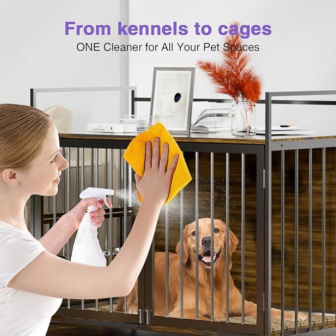 Raki Venus Kennel and cat bed Stain Removers Pet Stain Deodorizing eliminating residual pet urine odors on carpets, floors, and wall corners 100Tablets - NeatNest