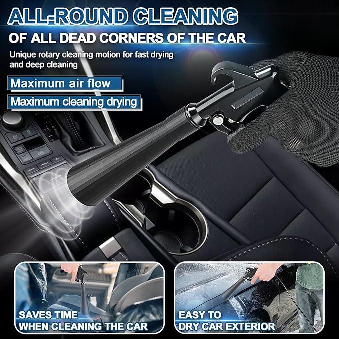 Detailing Car Cleaning Gun Interior Dryer Air Blow Gun, High Pressure Blower Gun, Car Detailing Tools for Quickly Blowing Out Dirt and DustWorking with Air - NeatNest