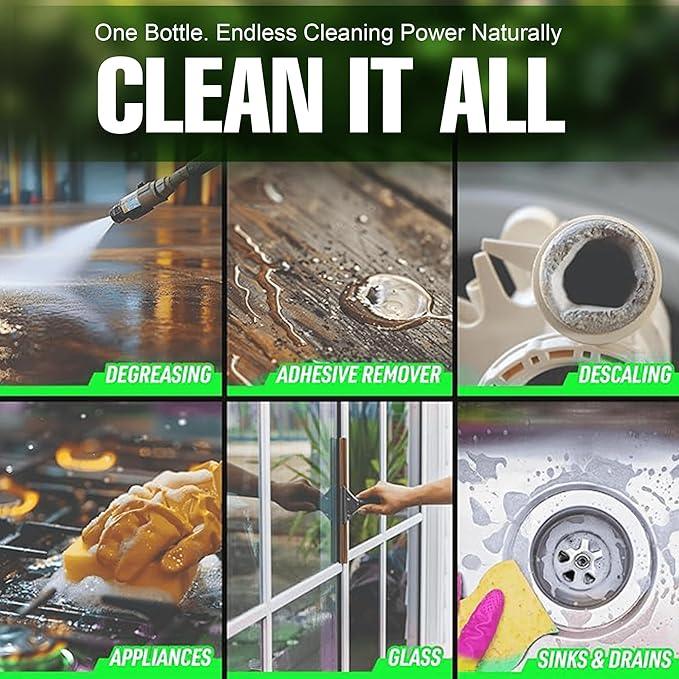 Eco Solutions Vinegar Cleaning Solution - multipurpose cleaning vinegar for home, outdoors & automotive, 20% vinegar concentrate (5.3 Gallon (20 Litre)) - NeatNest