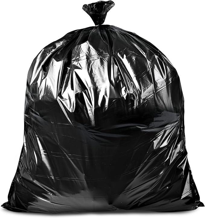 Veska 95-96 Gallon Trash Bags Heavy Duty (Huge 50 Bags W/Ties) 95-96 Gallon Trash Bags Large Black Heavy Duty Can Liners, Large 90-100 Gallon Garbage Can Liners - NeatNest