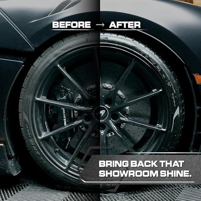 Blackline Car Care - Blackout Trim and Tire Dressing for Plastic, Rubber, Vinyl, and Tires Safe for Cars, Trucks, SUVs & More - 16 fl OZ - NeatNest
