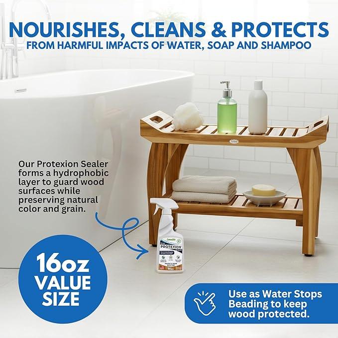EcoDecors Loveable 16oz Teak Protexion Sealer Spray - 2 Pack - NeatNest