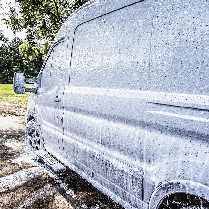 Slick Products Wash & Wax (64 oz.) + Pressure Washer Foam Cannon Bundle – Super Concentrated Car Wash Foam Shampoo for Car, Truck, RV, Motorcycle, Trailer, and Boat - NeatNest