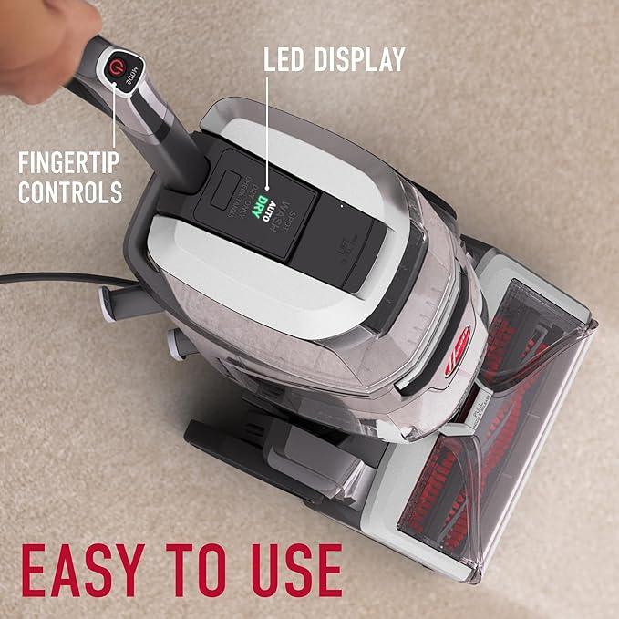 Hoover SmartWash Pet XL Upright Carpet Cleaner Machine for Carpet and Upholstery, Automatic Deep Cleaning Carpet Shampooer, Converts to Spot Cleaner, Pair with Hoover Carpet Cleaner Solution - NeatNest